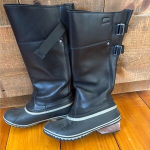 Sorel Black Winter & Rain Boots